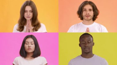 Dört portreden oluşan bir koleksiyon değişik geçmişlere sahip bireyleri gösteriyor. Duygularını jestlerle ifade ediyorlar..