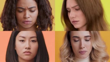 Dört kişilik bir koleksiyon çeşitli duygusal jestler sergiler. Her insan, hayat dolu geçmişlerine karşı soyutlanır. Üzüntü ve tefekkür gibi çeşitli duygular gösterir..