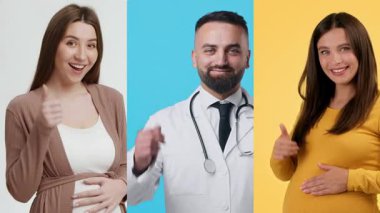 Üç farklı birey olumlu titreşimler sergiliyor. Farklı kıyafetler giyiyorlar. Renkli geçmişlerine karşı kapsayıcı ve neşe dolu bir yaşam tarzını temsil ediyorlar..