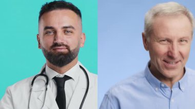 İki farklı sağlık uzmanı, sağlık sigortası ve hasta bakımına olumlu bir yaklaşım sergileyerek iyi bir jest sergilediler. Arkadaşça ifadeleri sağlık hizmetlerine dahil edildiklerini vurguluyor.