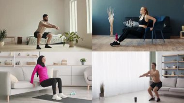 Konforlu ev ortamlarında egzersiz yapan farklı geçmişlere sahip bireylerin sergilendiği bir koleksiyon. Her biri sağlıklı bir yaşam tarzını sürdürmeye adanmıştır..