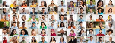 Canlı bir kolaj, çeşitli insanların mutluluklarını ve eşsiz kültürel altyapılarını neşe içinde sergiledikleri bir grup insanı tasvir ediyor. Bu canlandırıcı portre toplumun özünü yansıtıyor..