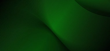 Abstract background horizontal wavy lines design and pattern on green background and texture. You can use for ad, poster, template, business presentation. Vector illustratio