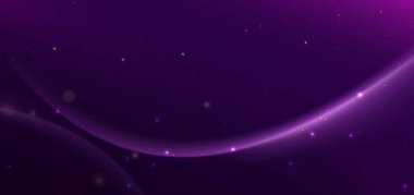 Metin için mor arkaplan fotokopi uzayındaki zarif açık mor eğimli çizgi. Lüks tasarım tarzı. Vektör illüstrasyonu