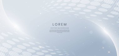 Dalga dinamik çizgileri tasarlanmış modern bir arkaplan. vektör illüstrasyonu