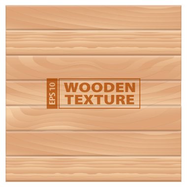 Beyazda izole edilmiş gerçekçi ahşap doku seti. Eps Vektörü 