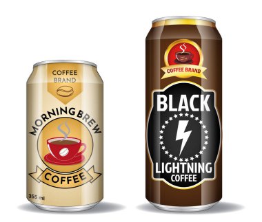 Sabah Kahvesi için Kahve Kutusu Paketleme Tasarımları Çizimi