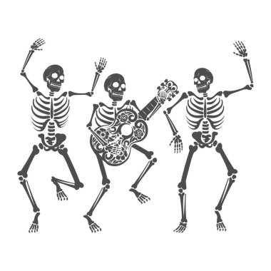 Dans eden İskelet koleksiyonları, loes muertos elementleri.