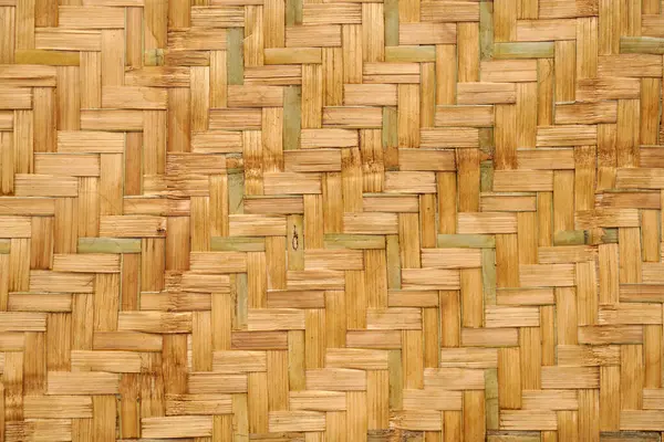 detail handicraft bamboo weaving background. Rattan texture.