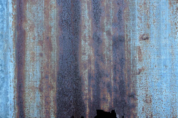 Velho Fundo Zinco Rusty Decadente — Fotografia de Stock