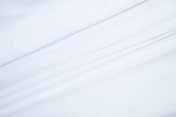 柔らかい波と白い布の背景抽象 — ストック写真