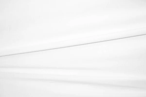 Bílá Látka Pozadí Abstraktní Měkkými Vlnami — Stock fotografie