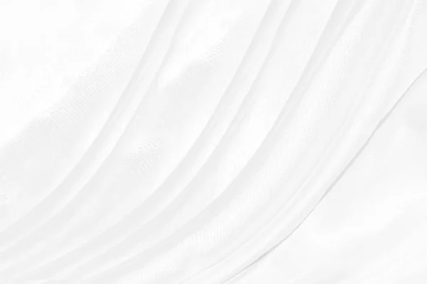 Texture Background Pattern White Cloth Background Abstract Soft Waves Great — Foto de Stock