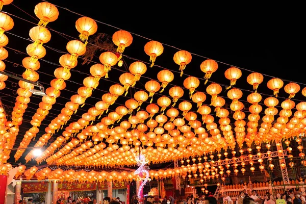 yellow and red lantern , Chinese lanterns during new year festival ,Chinese New Year 2024