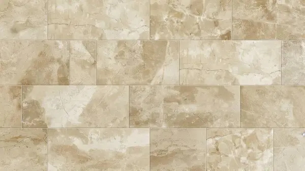 stock image A seamless tile floor in soft beige tones, providing a neutral and versatile base for any room.