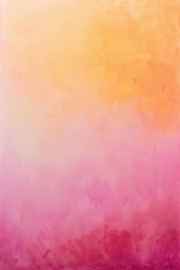 This abstract artwork features a soft gradient in warm colors, blending seamlessly from light shades to deeper hues, creating a soothing and elegant backdrop.