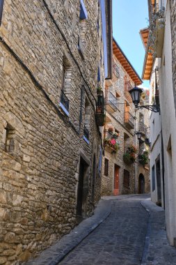 Boltaa, Huesca, Aragon, İspanya 'daki San Pedro apostol Kilisesi.