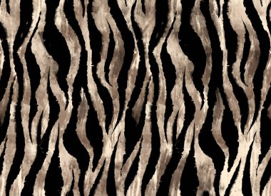 Leopar ve zebra desenli tasarım, illüstrasyon arka planı, kahverengi leopar ve zebra deseni. Tekstil baskı deseni.