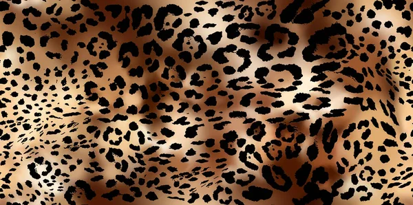 Diseño Patrón Leopardo Cebra Fondo Ilustración Leopardo Marrón Patrón Diseño —  Fotos de Stock