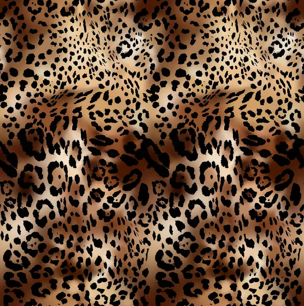 Diseño Patrón Leopardo Cebra Fondo Ilustración Leopardo Marrón Patrón Diseño Imagen de stock