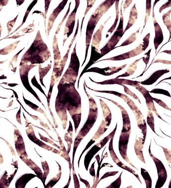 Soyut hayvan derisi leopar desensiz desen tasarımı. Jaguar, leopar, çita, panter kürkü. Kusursuz kamuflaj arkaplanı.