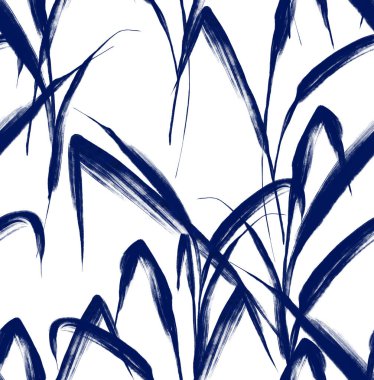 Kusursuz çiçekler ve yapraklar. Soyut model. Tekstil baskı deseni 