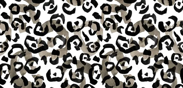 Leopar desenli tasarım. Kusursuz soyut desen