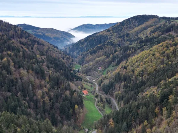 stock image Glottertal is a village in the district of Breisgau-Hochschwarzwald in southwestern Baden-Wuerttemberg near Freiburg im Breisgau Germany Europe