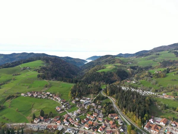 Glottertal Είναι Ένα Χωριό Στην Περιοχή Του Breisgau Hochschwarzwald Στο — Φωτογραφία Αρχείου
