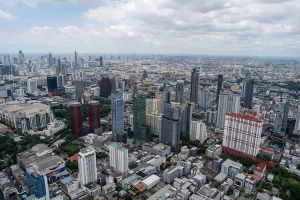 Blick Auf Das Stadtbild Und Die Gebäude Bangkoks Thailand Asien — Stockfoto