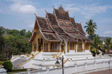 Laos Güneydoğu Asya 'daki Luang Prabang' dan Haw Pha Bang