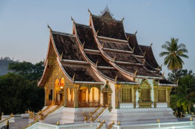 Laos Güneydoğu Asya 'daki Luang Prabang' dan Haw Pha Bang