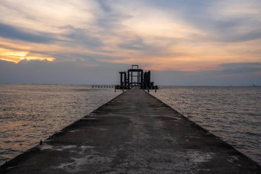 Okyanus Sığınağı Chittaphawan Keşiş Koleji Tayland 'da Naklua Bölgesi Chonburi