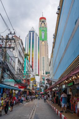 Tayland Asya 'daki Bangkok' un Baiyoke Kulesi