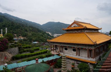Malezya, Penang, Güneydoğu Asya 'daki George Town' dan Çin Budist Tapınağı Kek Lok Si