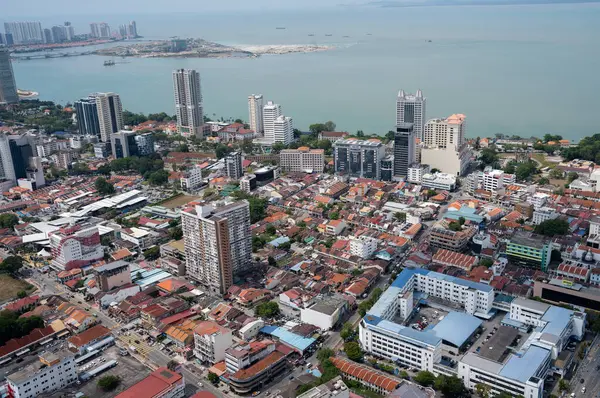 stock image View the City of Georgetown on Penang Island in Malaysia Southeast Asia