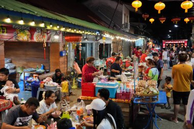 Chak Ngaew Çin Pazarı Tayland 'da Pattaya Bölgesi Chonburi yakınlarında.