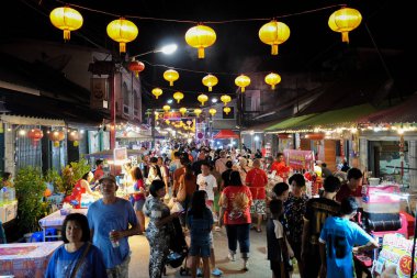 Chak Ngaew Çin Pazarı Tayland 'da Pattaya Bölgesi Chonburi yakınlarında.