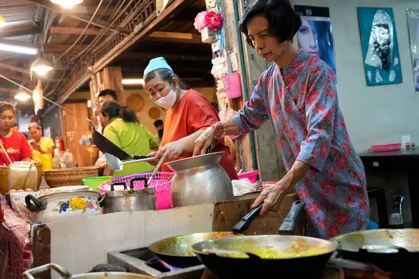 Chak Ngaew Çin Pazarı Tayland 'da Pattaya Bölgesi Chonburi yakınlarında.