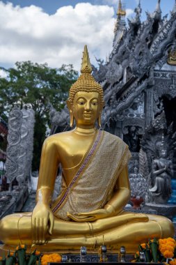 The Silver Temple Wat Sri Suphan of Chiang Mai in Thailand Asia, Photographed with Sony ILCE-7M4 and Sony Lens FE 24-70mm f/2.8 GM II clipart