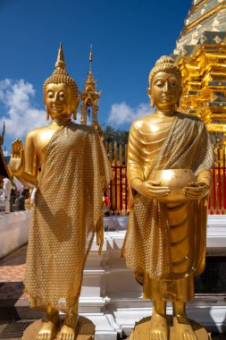 Chiang Mai, Tayland Asya 'daki Wat Phra Tapınağı, Sony ILCE-7M4 ve Sony Lens FE 24-70mm F / 2.8 GM II ile fotoğraflanmıştır.