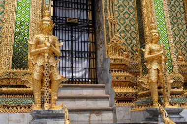 Tayland, Güneydoğu Asya 'daki Bangkok Büyük Sarayı. 