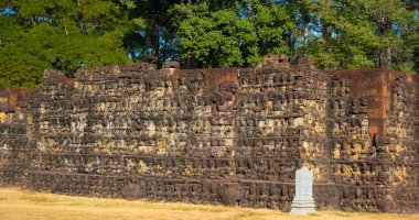 Teras leper King, angkor thom, cambodia