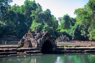 Neak Pean Tapınağı, Angkor, Kamboçya