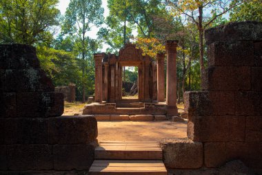 Banteay Srei tapınağı, eski şehir, Kamboçya