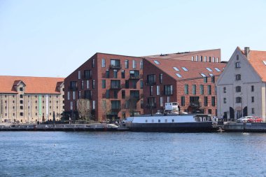 Danimarka 'nın başkenti Kopenhag' da modern mimari