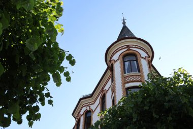 Norveç, Oslo 'da güzel bir köşe evi.