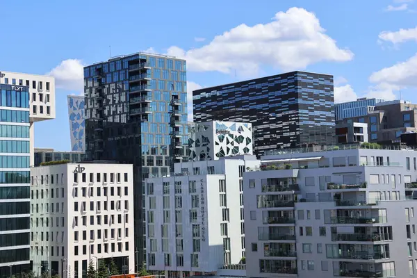 Oslo, Norveç 'te modern evler