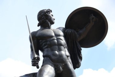 Achilles Statue in Hyde Park, England clipart