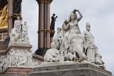Albert Memorial, Hyde Park, Londra, İngiltere